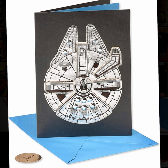 Set of 4 Star Wars for Papyrus Birthday Cards! Brand New in Original Packaging! - Picture 14 of 15
